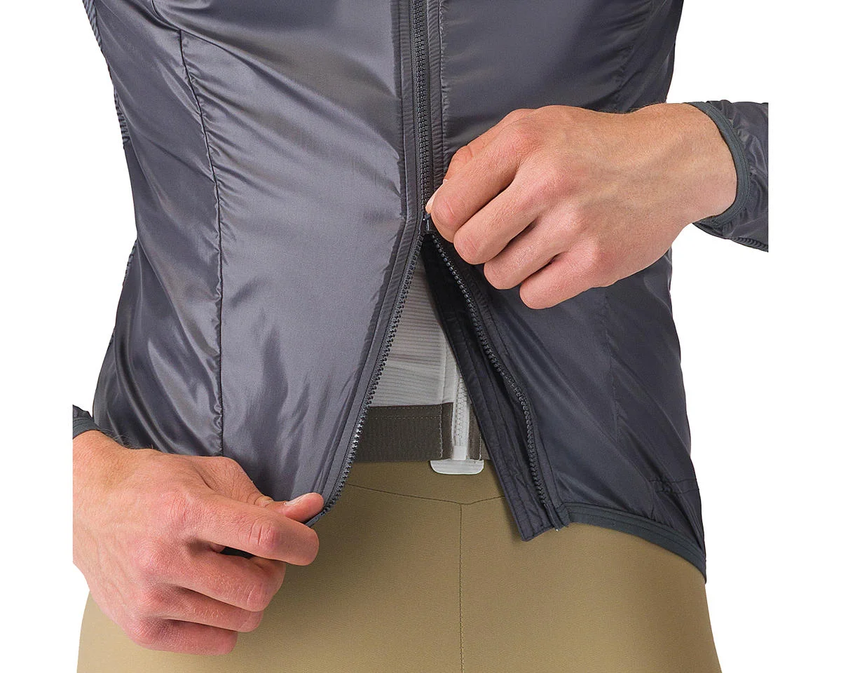 Castelli Aria Shell 2 Jacket (Dark Grey) (2XL) - view 4